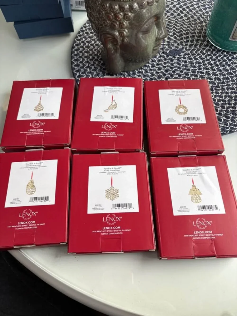 lenox christmas ornaments